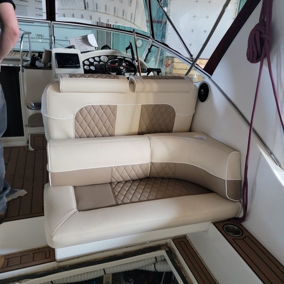Coon Rapids, MN marine upholstery work